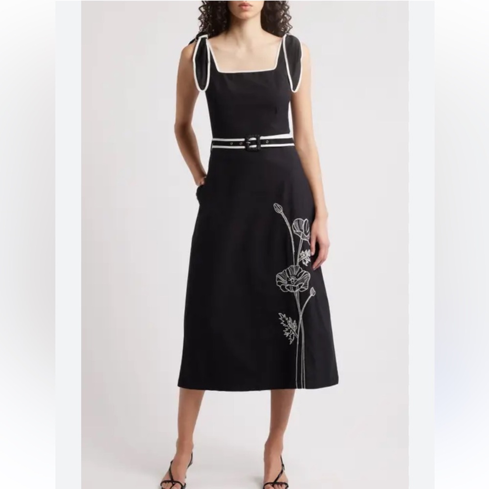 Black Midi Dress